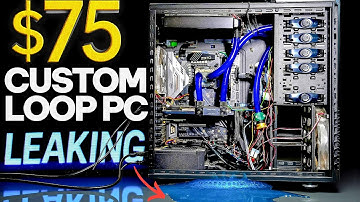 Only $75 for a Custom Water-cooled Gaming PC... Big win or BIG mistake?