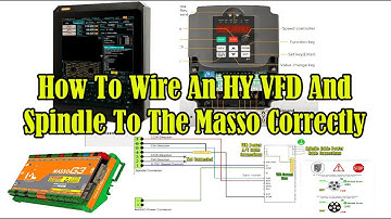 How To Wire An HY VFD And Spindle To The Masso Correctly