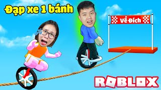 Cuộc thi đạp xe 1 bánh siêu khó cùng bqThanh và Ốc Tìm Ra Ai Người Giỏi Nhất screenshot 5