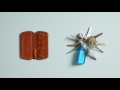 Bellroy 鑰匙包 鑰匙圈 優質皮革材質 送禮首選-深梅子色 product youtube thumbnail