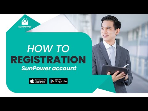 How to registration SunPower account