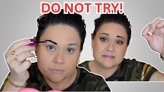 I Tested A Peel-Off Brow Tattoo From Temu So You Don't Have to! Full Wear Test & Review!