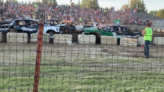 2022, Stearns County Fair Mn, Full Size Chain Stock, Demolition Derby