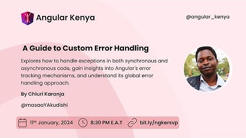 A Guide to Custom Error Handling