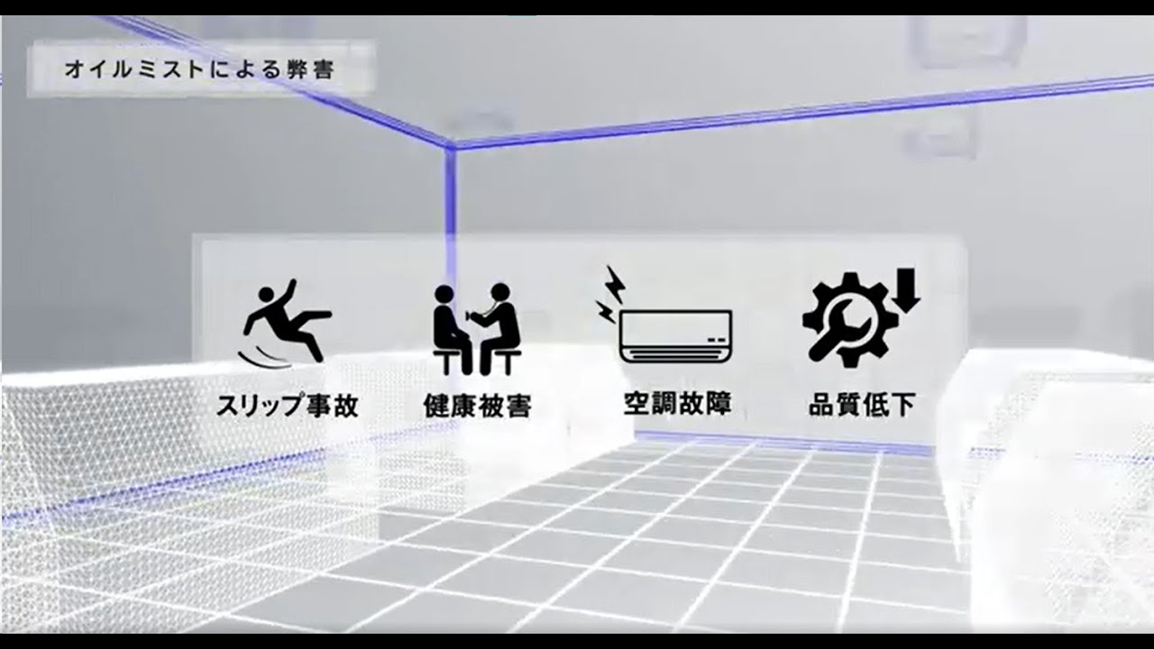 浮遊オイルミスト用集塵装置 AC-900 | ミストコレクター | 環境事業