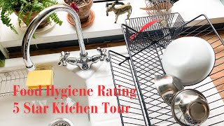 5 Star Food Hygiene Rating Kitchen Tour & Tips 🇬🇧