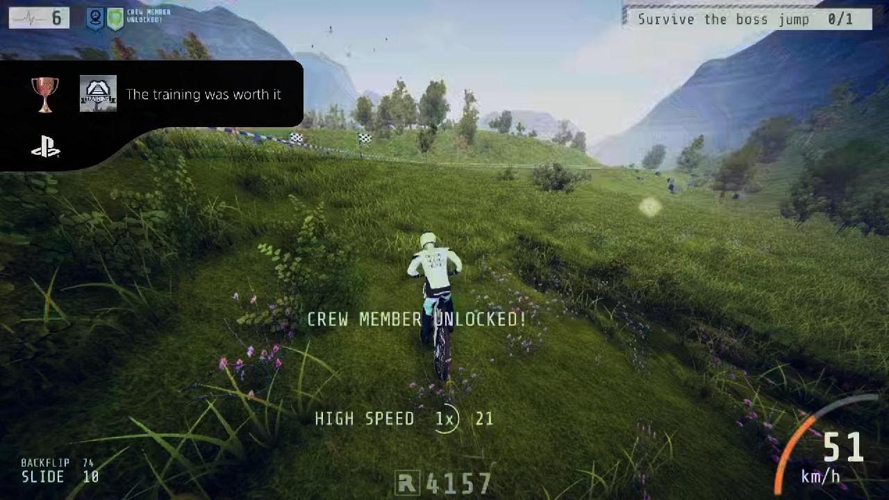 Descenders The training was worth it (BRONZE)Jump over the train YouTube