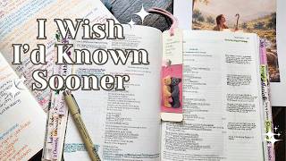 Bible Journaling Mistakes I Wish I Hadn't Made (After 6 Years)...