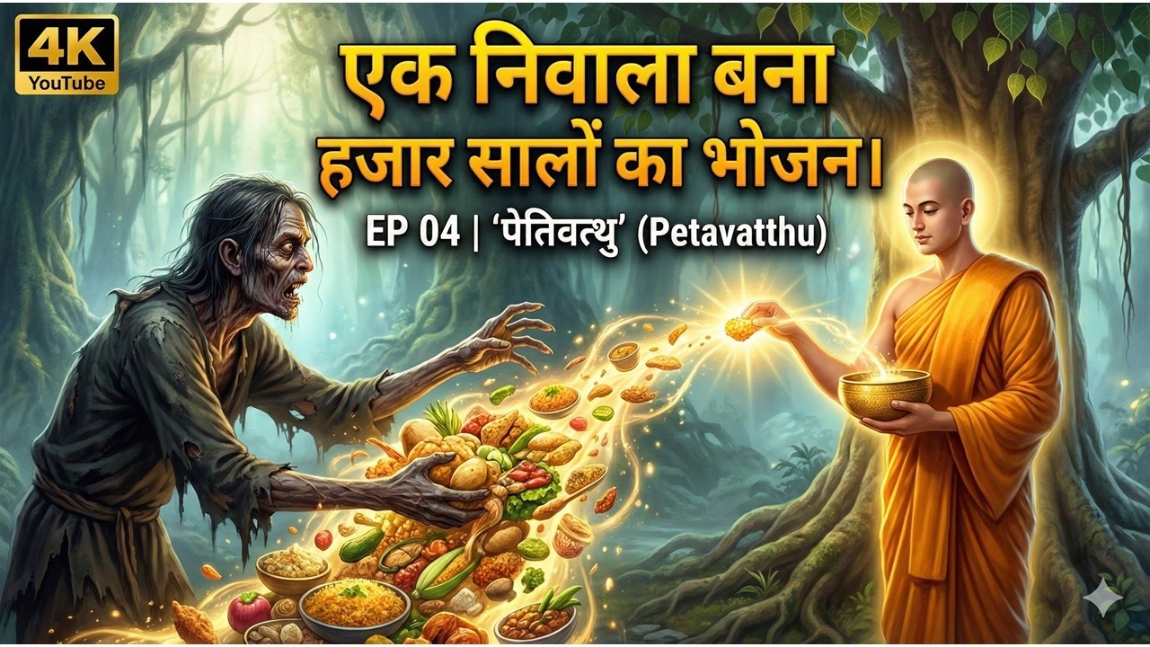 एक निवाला बना हजार सालों का भोजन।EP 04  Petavatthu l पेतिवत्थु: भूखे आत्माओं की कथाएँ  Ghost Stories
