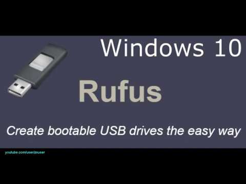 rufus create bootable usb