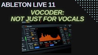 Famous Ableton Vocoder - Tutorial Profile