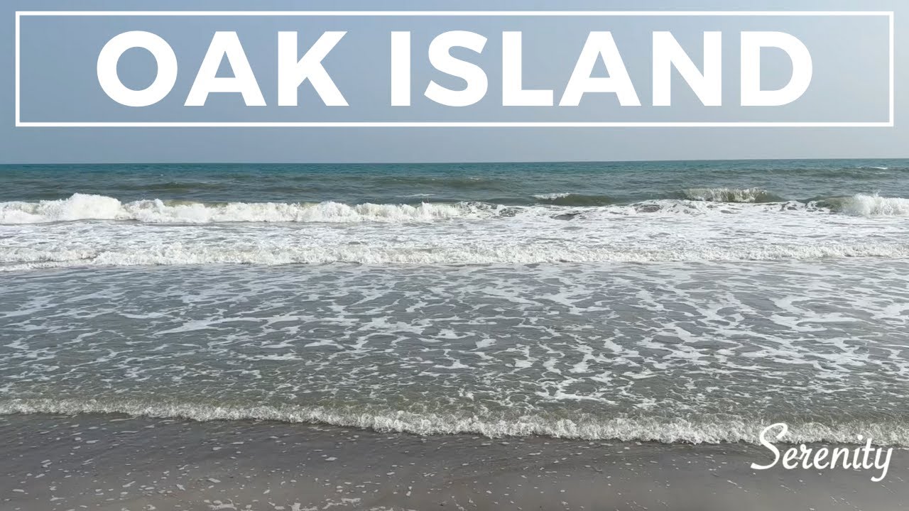 White Noise Relaxing Sleep Beach Waves 8 Hours Live Oak Island, NC YouTube
