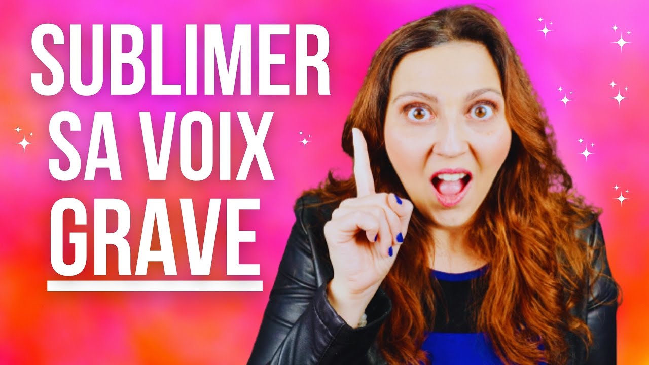 Échauffement vocal pour travailler sa voix grave -10 min par jour!