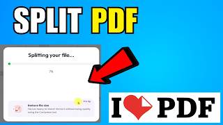 How To Split PDF In iLovePDF (2026) (Complete Guide)
