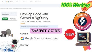 Develop Code with Gemini in BigQuery #GSP1258 #qwiklabs #arcade @drabhishek.5460