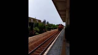 20160723 1(51)次環島之星觀光列車枋山站通過