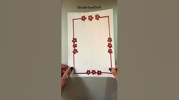 5 Cute Front page for school project ❤️ #shorts #youtubeshorts #trending #satisfying #drawing #art