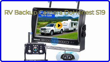 REVIEW (2025): RV Backup Camera DoHonest S19. ESSENTIAL details.