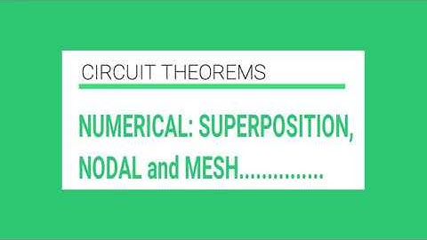 Superposition Theorem (Part 2)| Solved Example