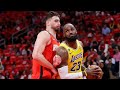 Lakers somehow beat the Rockets in overtime to take a 3-0 series lead!