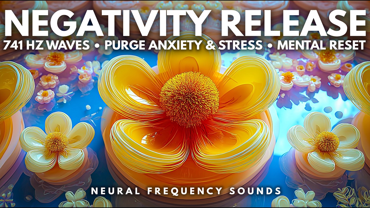 741 Hz 💛 Empathic Drain Detox • Flush Absorbed Stress & Rebuild Your Energy | Meditation Music