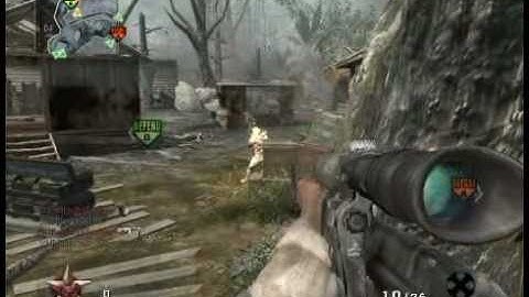 Call of Duty: Black Ops Quickscoping  w/ Dragunov