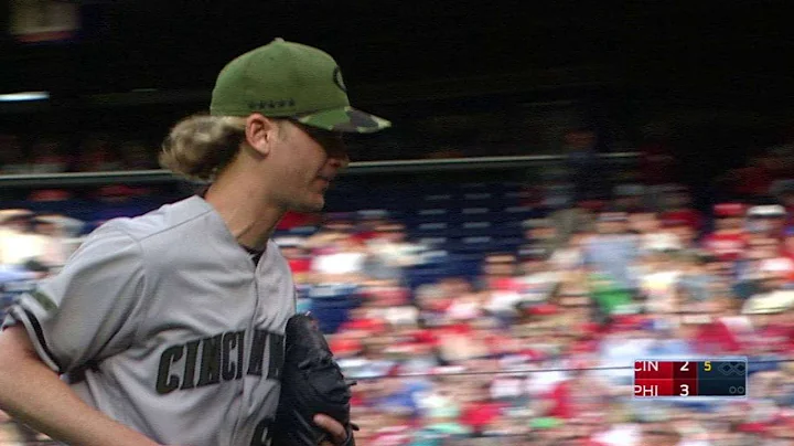 CIN@PHI: Arroyo retires Herrera to get out of trou...