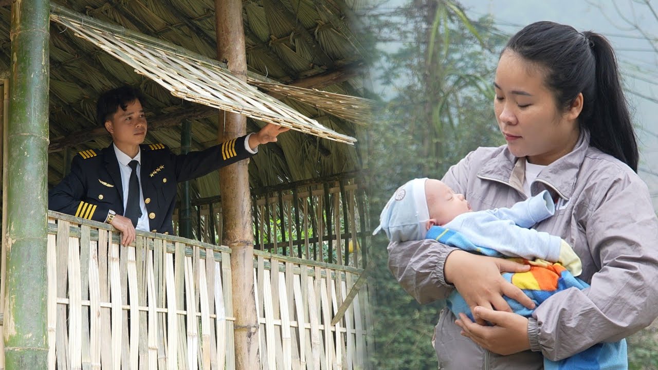 A heartwarming true story: a kind police officer personally built a house for a single mother.