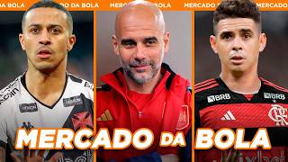 GUARDIOLA FORA DO MANCHESTER CITY│VASCO QUER THIAGO ALCÂNTARA e+ - Mercado da Bola 2024