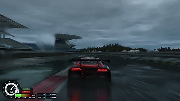 Rain Physics Testing // Slick vs Rain Tyres // Assetto Corsa [4K]