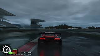 Rain Physics Testing // Slick vs Rain Tyres // Assetto Corsa [4K]