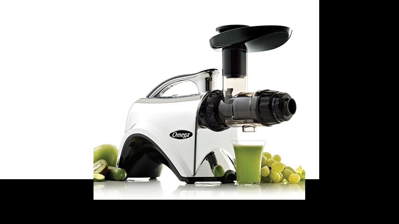 Omega NC900HDC Juicer Extractor and Nutrition System Creates Fruit Vegetable and Wheatgrass Juice Q