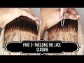 How To Pluck A Lace Closure (Beginner Friendly)