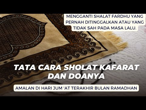 tata cara sholat kafarat dan doanya