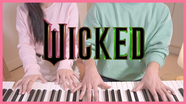 🧙🏻Wicked(위키드) OST - What Is This Feeling🧙🏻 4hands piano