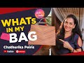 What's in my bag with Chathurika Peiris