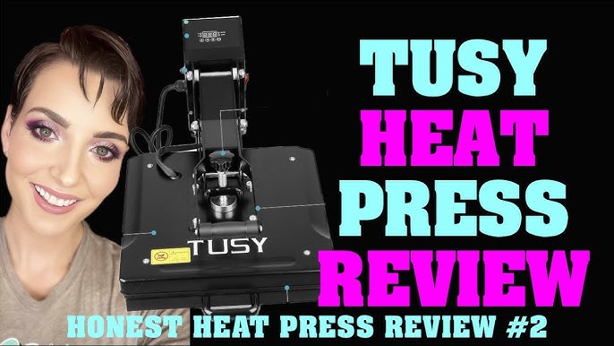 HEAT PRESS NATION CRAFTPRO PINK HEAT PRESS UNBOXING AND REVIEW: MY HUSBAND  SURPRISED ME! 