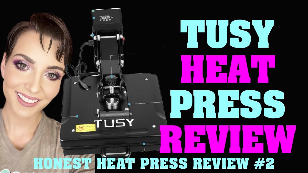 Tusy Heat Press Machine 15x15 inch Digital Industrial Sublimation Printer Press Heat Transfer Machine for T Shirts