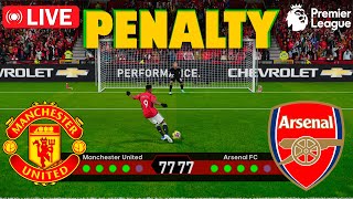 🔴LIVE PENALTY | MANCHESTER UNITED vs ARSENAL| Premier League | Game play PES 21