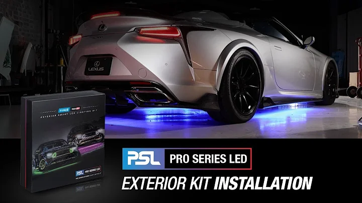 How to Install TYPE S ProSeries LED onto Lexus LC500 - Car Exterior Lighting Installation Guide