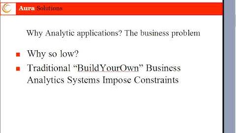 Business Intelligence and Analytics by Oracle.