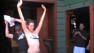 Topless Girl In Papas   Beer
