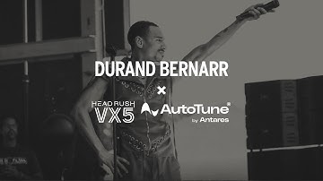 Tour-Ready Vocal Production with Durand Bernarr | HeadRush VX5 AutoTune Pedal