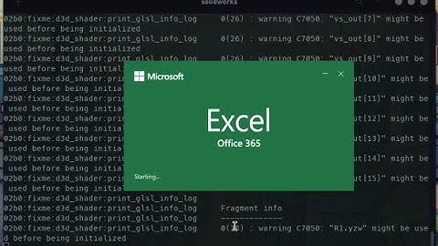 Office 365 activated and working on Ubuntu 22.04 via wine. #office365 #excel #linux #wine