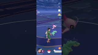Celebi riding on Feraligatr😁.#pokemon #pokémongo #celebi #feraligatr #glitch #comedy #funny #remix