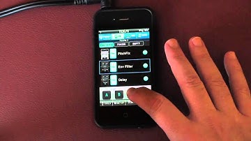 How to use Favorites and Presets in VocaLive: the first professional vocal processor for iPhone