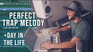 This Trap Melody Blew Me Away *chills* Music Producer Vlog (FL Studio 20)