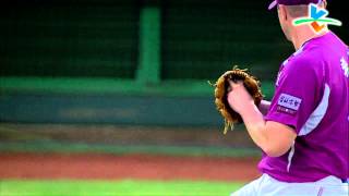 20130804 CPBL 獅 VS 犀牛 4上 林琨笙行雲流水刺殺高志綱 和希克合好