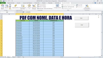 Salvar PDF Excel VBA com Data e Hora no Nome do ARQUIVO via Códigos