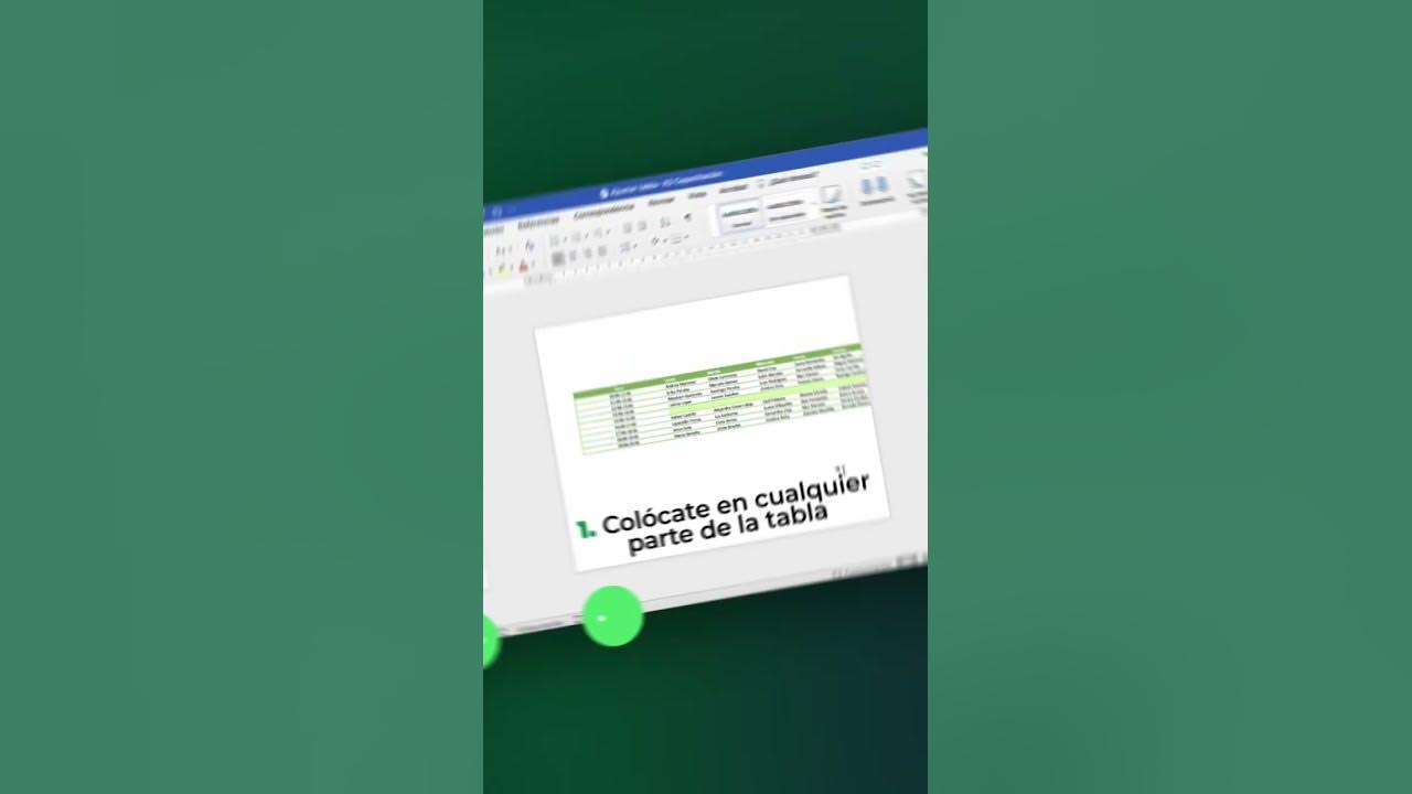 Tip rápido y sencillo para pegar tus tablas de Excel en Word 😁 YouTube
